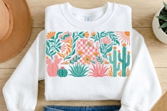 Desert Floral PNG, Boho Desert Landscape PNG, Southwestern C Product Image 1