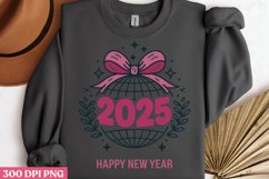 2025 Happy new year PNG, Happy New Year Sublimation PNG Product Image 3
