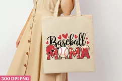 Ballpark Mama PNG, Baseball Mama Sublimation PNG Product Image 3