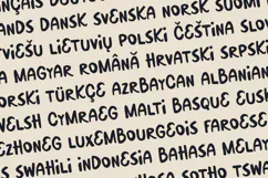 Norel Rugged Hand Drawn Display Font Product Image 3