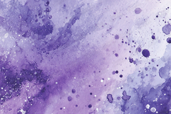 Dreamy Purple Watercolor Splash Texture Background Product Image 1