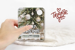 Boho Christmas Tree Money Card, Christmas Gift Card Designs Product Image 3
