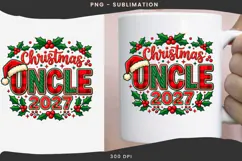 Family Christmas png design for T-shirts Product Image 3
