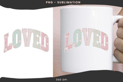 Loved cottage core png design for T-shirts Product Image 3