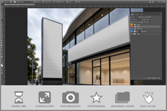 Billboard Building Facade Product Image 2