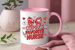 Cupid's Favorite Nurse PNG, Nurse Sublimation PNG Product Image 3