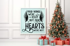Your wings were ready but our hearts were not SVG Product Image 2