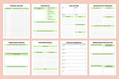 2027 Mental Wellness Journal | Mindfulness Planner, Anxiety Product Image 3
