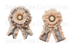 Bows, Ribbon, Lace , Clipart, Ephemera, PNG, Junk Journal Product Image 3