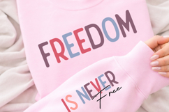 4th of July Sleeve SVG Bundle, Patriotic Quotes SVG Design Product Image 4