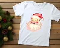 Funny Santa Claus Face PNG for Holiday Product Image 4