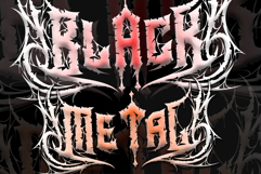 Heavytal - Heavy Metal Font Product Image 3