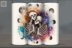 4 Skeleton Lovers Tumbler Wrap Sublimations, 20 oz Product Image 4