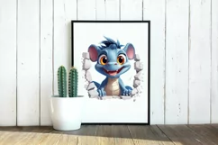 Cute baby dinosaur SVG, Cute baby dinosaur Clipart png Product Image 3