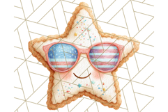 Fourth of July Cookie PNG, Patriotic Clipart USA Treats Png Product Image 3
