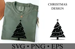 Christmas Tree Svg | Christmas svg | Shirt Svg Product Image 1