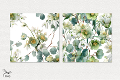 Spring flowers digital paper, seamless pattern Product Image 3