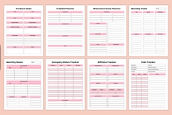 2027 Online Business Workbook | Business Planner, Marketing Product Image 3