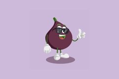 Fig logo mascot thumb pose Product Image 1