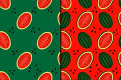 Watermelon Digital Paper Pattern Product Image 2