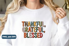 Thanksgiving PNG Sublimation design, Thanksgiving png design Product Image 1