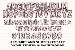 Mother's Day Alphabet clipart, mother’s day letters doodle Product Image 3