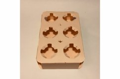 6 pack holder, 6 pack carrier, 6 pack box, six pack holder Product Image 2