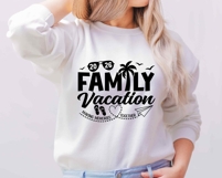 Family Vacation 2026 SVG | Summer Quote PNG | Family Trip Product Image 3