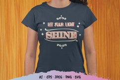 Let Your Light Shine SVG Product Image 1