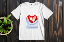 Love Heart Envelope Clipart Valentine Mail PNG Product Image 2