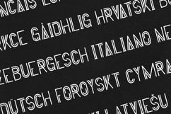 Bock Modern Outline Display Font Product Image 3