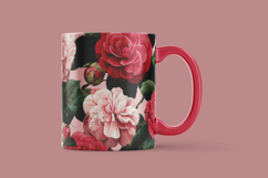 Vintage Rose Floral Digital Paper Product Image 3