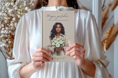 Watercolor Black Girl Boss Routine Cliparts Product Image 3