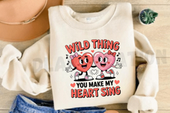 Wild Thing You Make My Heart Sing PNG Design Product Image 3