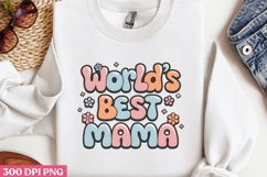 World's best mama PNG, Mom Mama PNG Product Image 1
