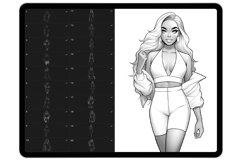 42 Procreate Sporty Style Stamp Brushes Product Image 7