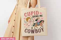 Cupid bring me PNG, Western Valentine Sublimation PNG Product Image 1