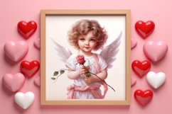 Valentines Day Cupid Sublimation Bundle, Cupid Watercolor Product Image 3