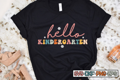 hello kindergarten SVG Design, Back to school Product Image 4