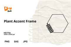 Plant Accent Frame Product Image 1