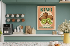 Vintage Fruits Poster Wall Art Product Image 3