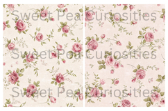 Shabby Chic, Flowers, Papers, Junk Journal Product Image 3