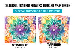 Watercolor Crown Background Tumbler Wrap Design Product Image 3