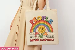 People Not Puzzles Autism PNG, Autism Sublimation PNG Product Image 3