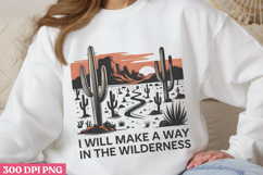 I will make a way PNG, Christian Bible Verses Sublima Product Image 3