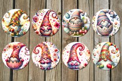 Easter gnome | 8 car coaster &amp; key chain sublimation designs Product Image 3