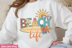 Beach life PNG, Hello Summer Sublimation PNG Product Image 3