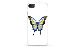 Butterfly Blue Yellow Watercolor Sublimation Product Image 3