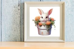 Easter Coffee Cup Sublimation Clipart, Watercolor Clipart Product Image 3