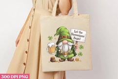 Let the shenanigans begin! PNG, St Patricks Day Gnome Sublim Product Image 3